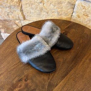 Givenchy Bedford Mink Fur Mules